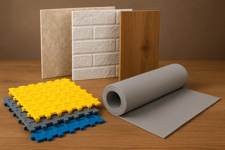 Plastic Floor, Wall & Ceiling Coverings